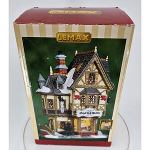 LEMAX Tannenbaum Christmas Shoppe Carole Towne Collection Village Store in Box